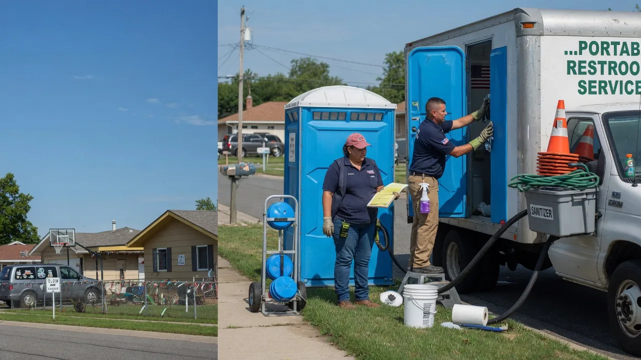 Portable Toilet Rental in Nemaha, IA near me